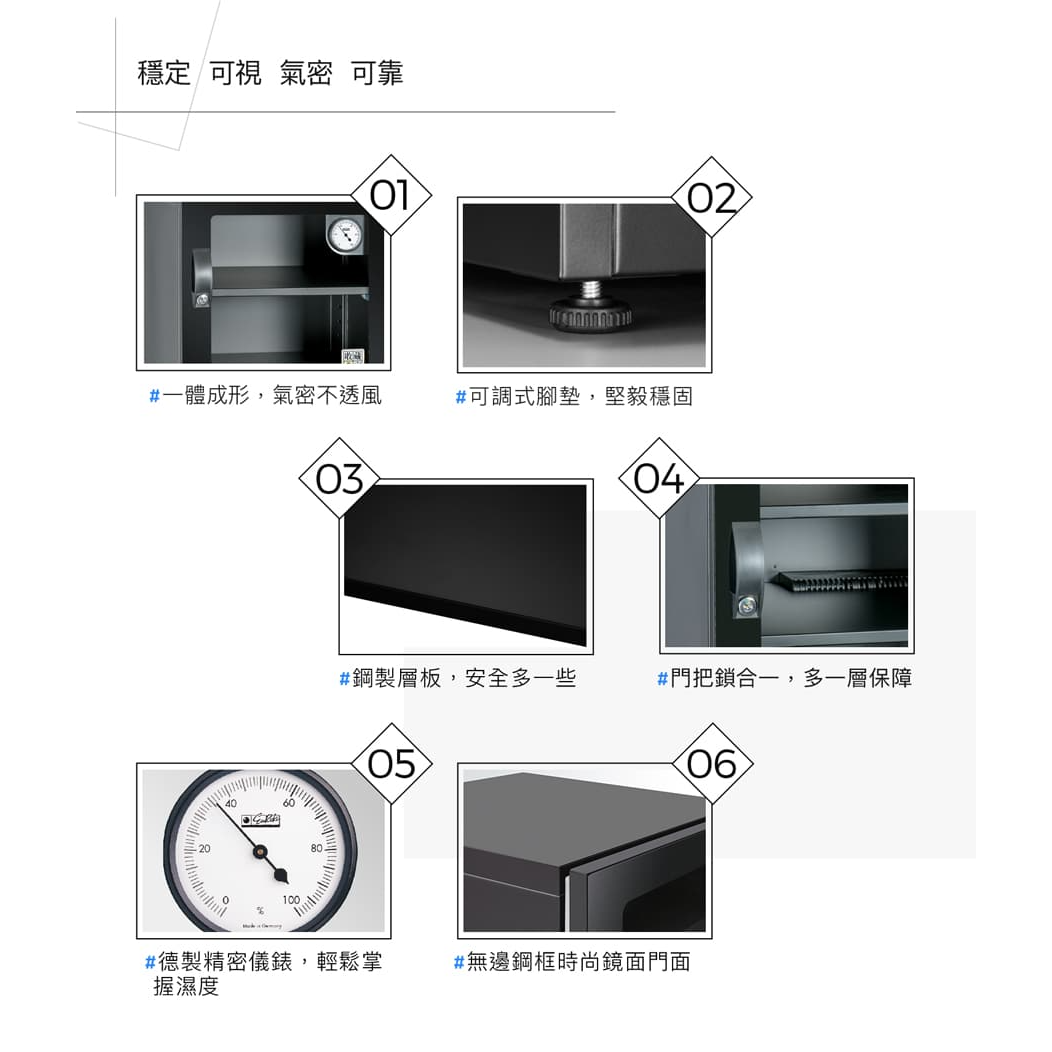 CDH-240-收藏家大型電子防潮箱
