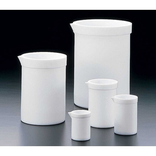 { SANPLATEC® 燒杯 PTFE 日製 }