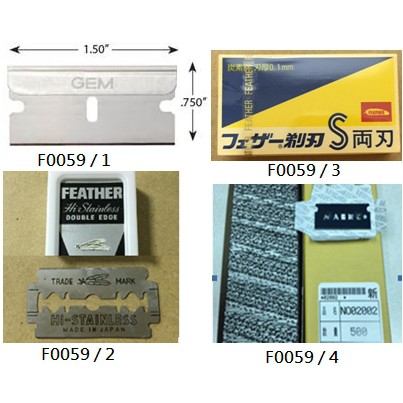 FEATHER 刀片 F0059/1 和更多型號 - 商品圖 1