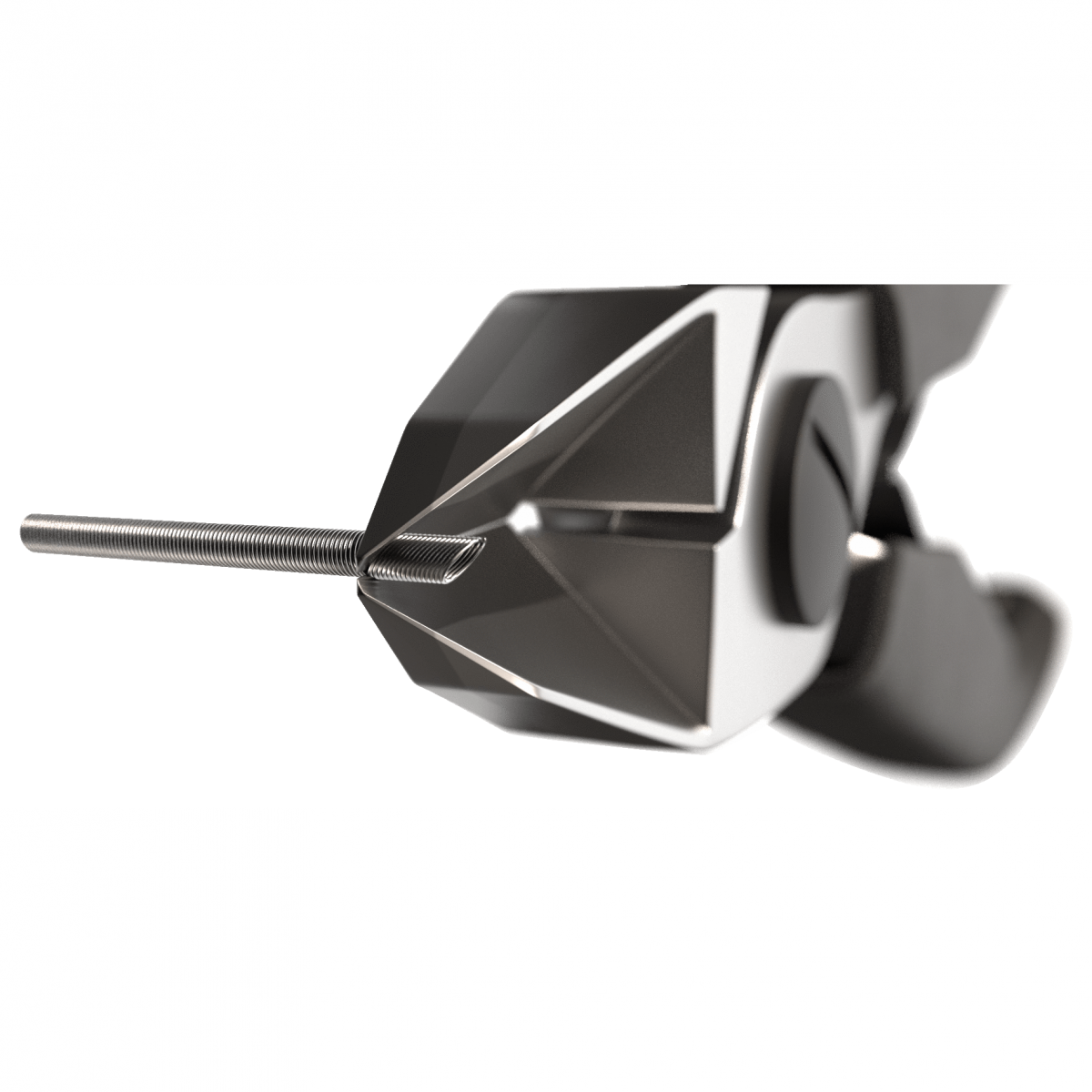 Lindström 用於硬質材料的錐形頭的精密硬質合金斜角銑刀 7154TC - 商品圖 2