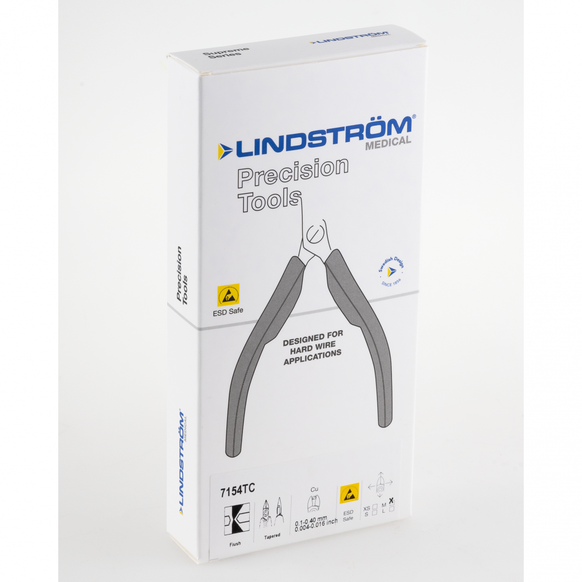 Lindström 用於硬質材料的錐形頭的精密硬質合金斜角銑刀 7154TC - 商品圖 8