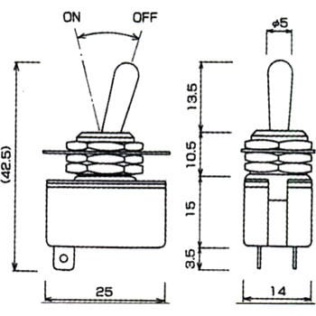 { YEC®Toggle switch }