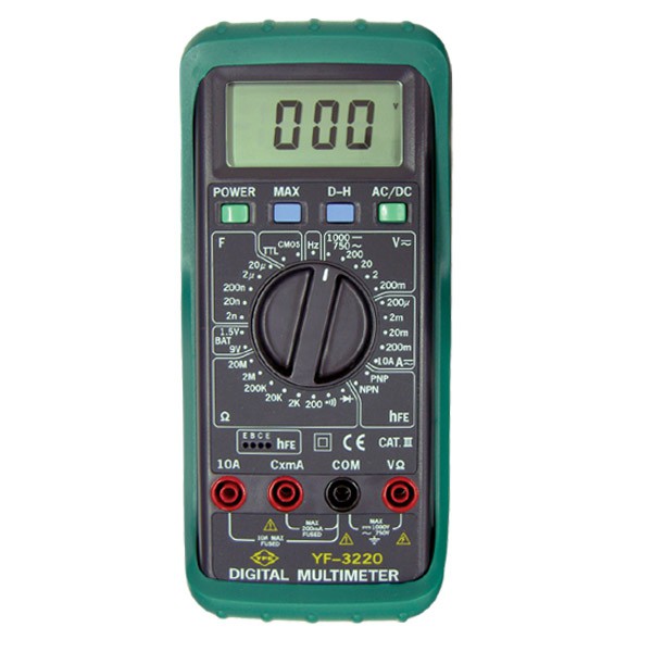 YFE 數位三用電錶(YF-3220) - IAUN021-YF3220-EA - 商品圖 1