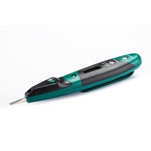 世達Sata 雙色帶照明燈數顯測電筆 62602 - 商品圖 2