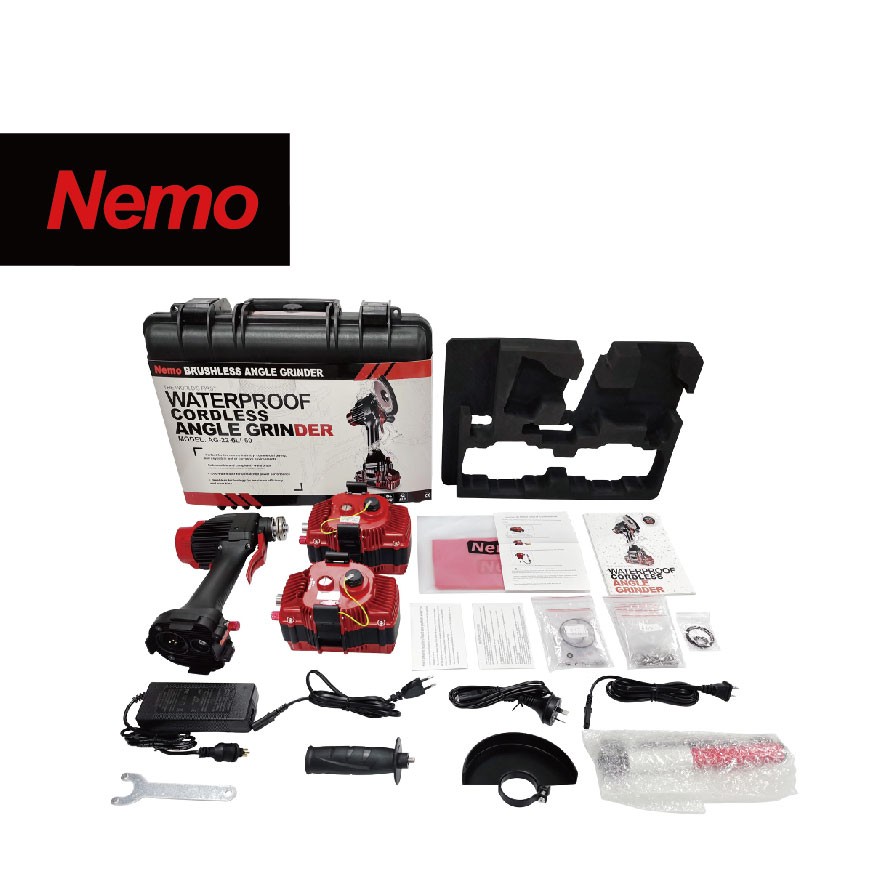 美國 NEMO 50M海底電動砂輪機-深海龍王 AG22-5LI-50-2 AG-22V-6Li-50 V2 和更多型號 - 商品圖 3