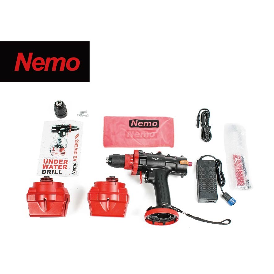美國 NEMO V2系列 50M海底電鑽(配件3AH*2) DD18-3LI-50 DD18-6LI-50 和更多型號 - 商品圖 2