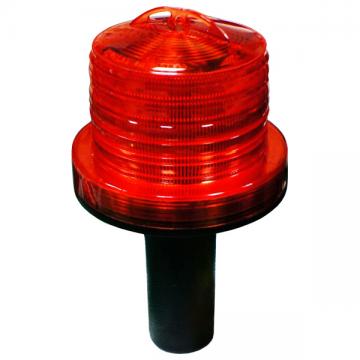 太陽能LED小型三角錐警示燈握把式 418-01 - 商品圖 1