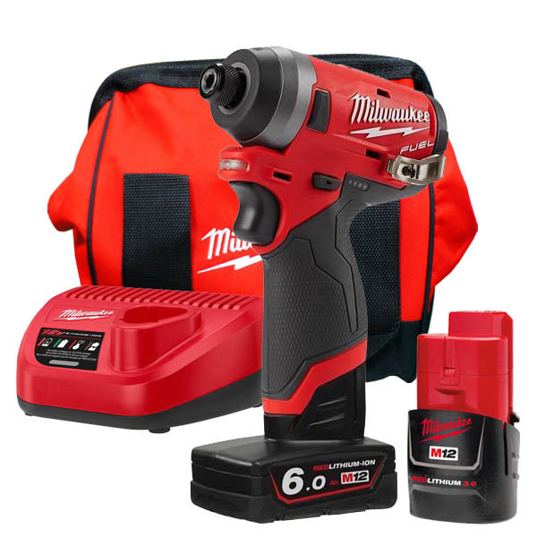 MILWAUKEE 美沃奇 MILWAUKEE 12V鋰電無刷衝擊起子機 MW-M12FID-632C 和更多型號 - 商品圖 1