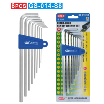 WIGA 白金超長型六角板手組 GS-014-S7 和更多型號 - 商品圖 3