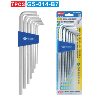WIGA 白金超長型六角板手組 GS-014-S7 和更多型號 - 商品圖 4