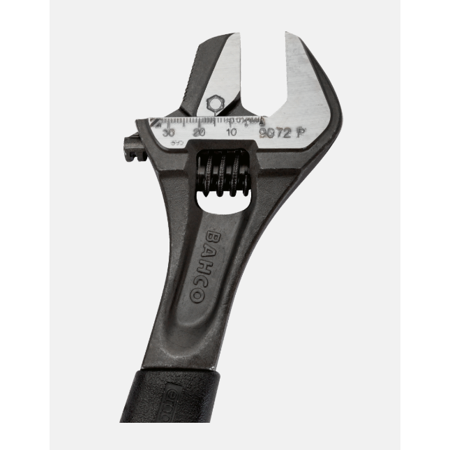 BAHCO 瑞典魚牌 活動扳手 (可替換鉗口, ERGO™握把, 中央螺母磷化) 9070 P 和更多型號 - 商品圖 2