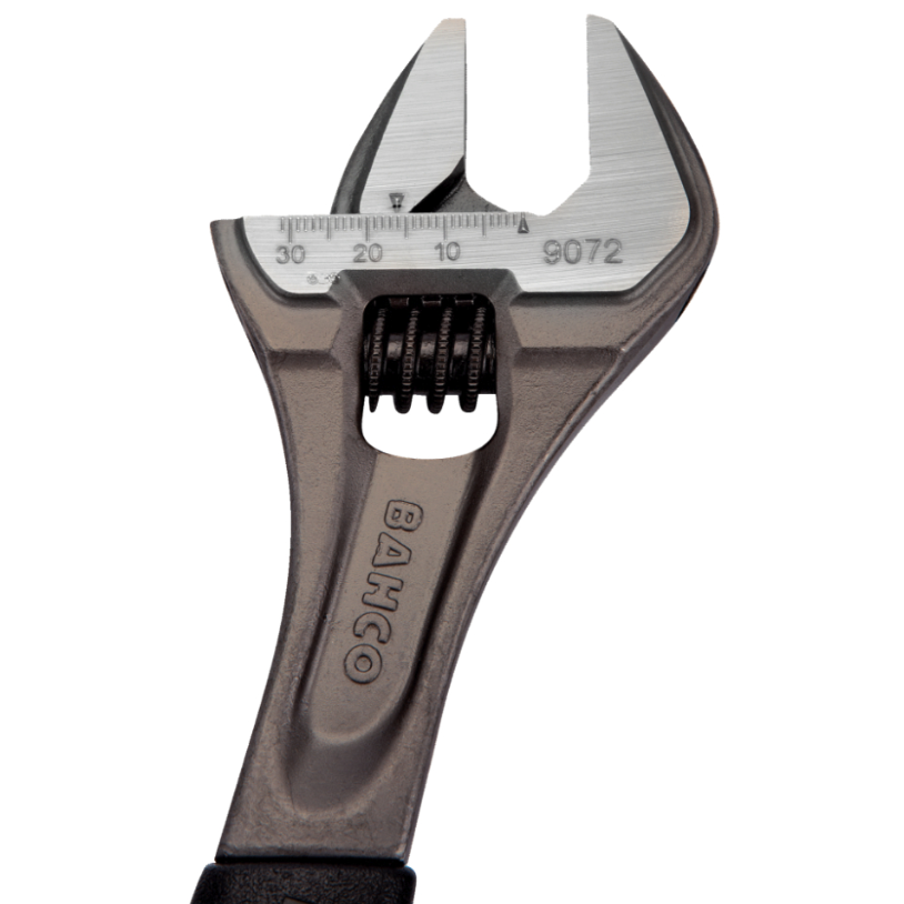 BAHCO 瑞典魚牌 活動扳手 (鍍鉻, ERGO™握把) 9070 C 和更多型號 - 商品圖 3