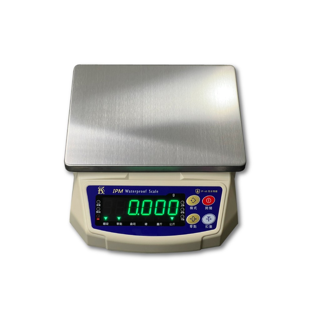 台製 IPM 防水不鏽鋼電子秤 - IACF-IPM30L - 商品圖 2
