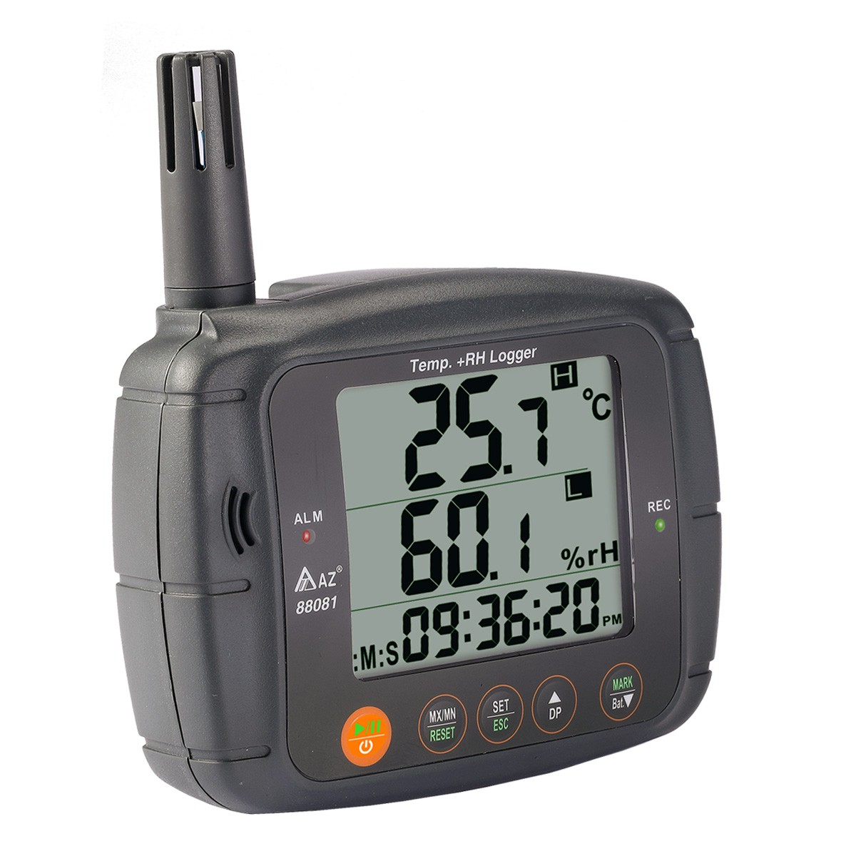 AZ 大螢幕溫濕度記錄器 (USB，88081) 88081 - 商品圖 2