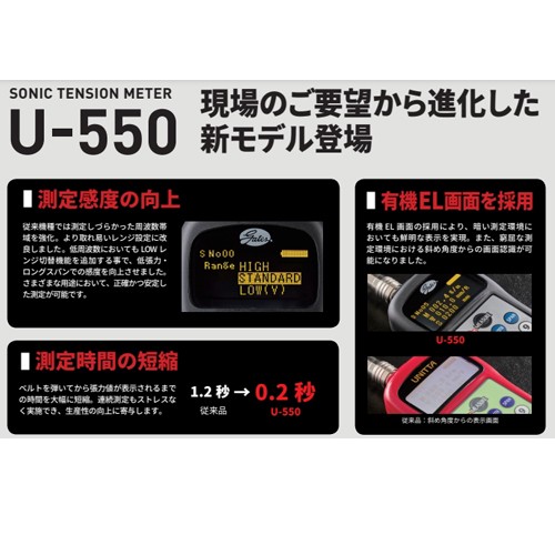 GATES UNITTA 音波式皮帶張力計 U-550 U-550 - 商品圖 2