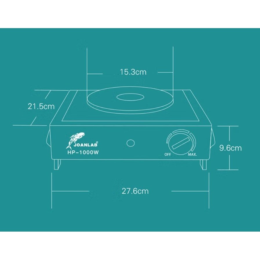 JOANLAB HP-1000W 電熱板 HP-1000W - 商品圖 2
