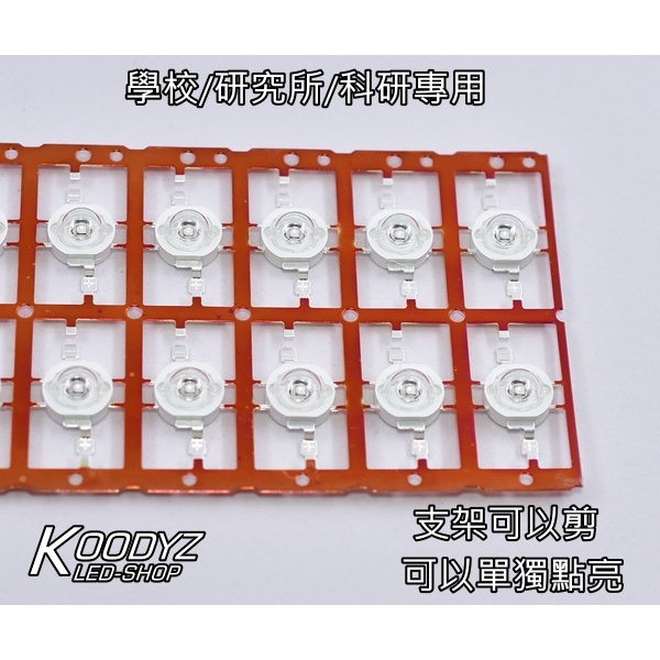 KOODYZ 1W研究用LED半成品 - 商品圖 2