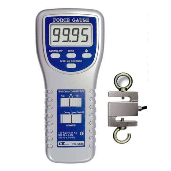 Lutron 拉壓力計 FG-5005 和更多型號 - 商品圖 3