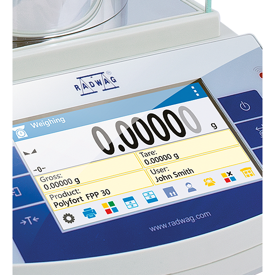 RADWAG 五位數高階天平 AS 120.X2 PLUS 和更多型號 - 商品圖 2