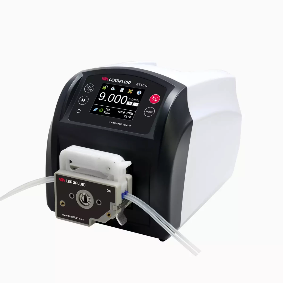 LEADFLUID BT101F 分配型智能蠕動泵 BT101F+DG6-1 和更多型號 - 商品圖 4
