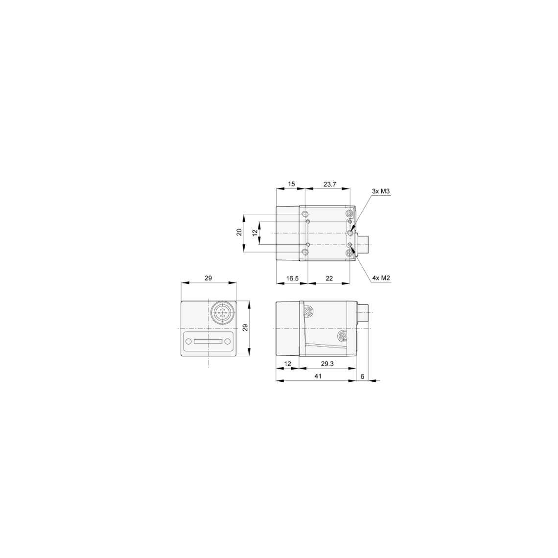 Basler 顯微鏡專用相機 Microscopy ace 5.1 MP Color 和更多型號 - 商品圖 4