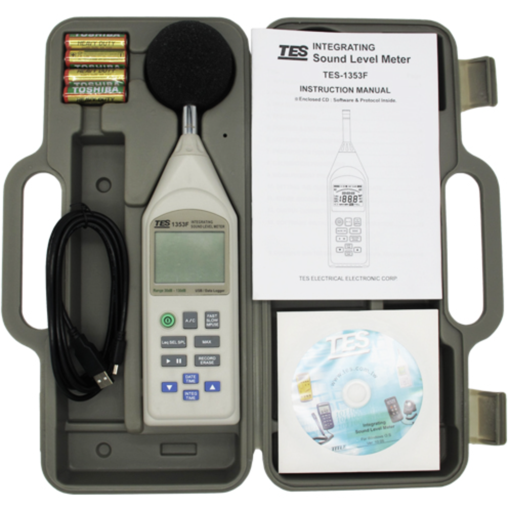 積分式噪音計 TES-1353S TES-1353F 和更多型號 - 商品圖 3