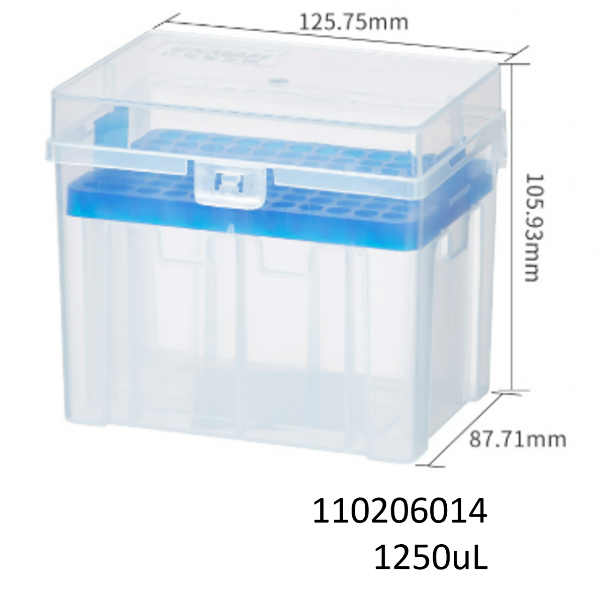 BKMAM 吸管尖空盒 (不附Tip) Pipette tips empty box 110206002 和更多型號 - 商品圖 2
