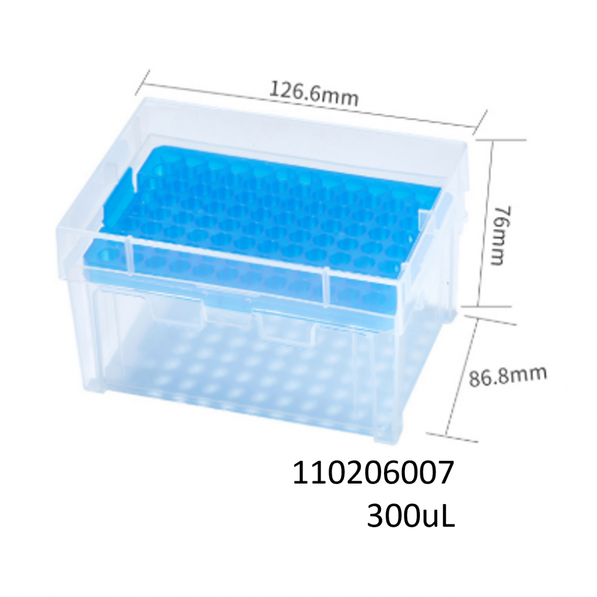 BKMAM 吸管尖空盒 (不附Tip) Pipette tips empty box 110206002 和更多型號 - 商品圖 4