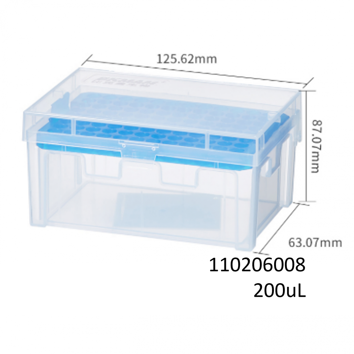 BKMAM 吸管尖空盒 (不附Tip) Pipette tips empty box 110206002 和更多型號 - 商品圖 6