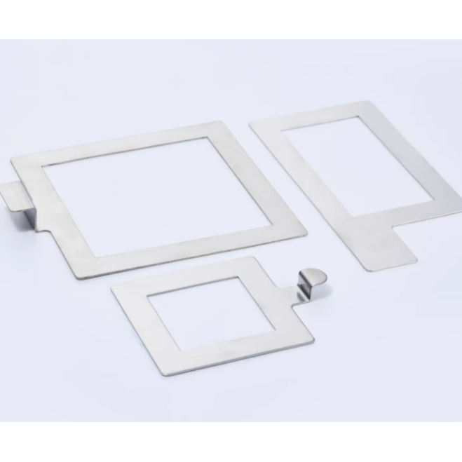 BKMAM / Labshark 不銹鋼採樣板規格板2.5*2.5cm彎(獨立裝) 304 130410216 和更多型號 - 商品圖 2