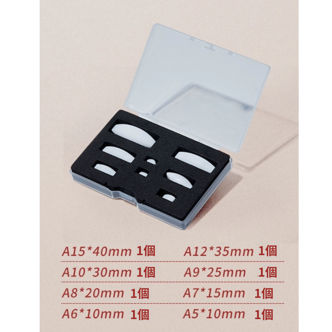 BKMAM / Labshark PTFE 攪拌子 (A型 橄欖型) 130603013 和更多型號 - 商品圖 2