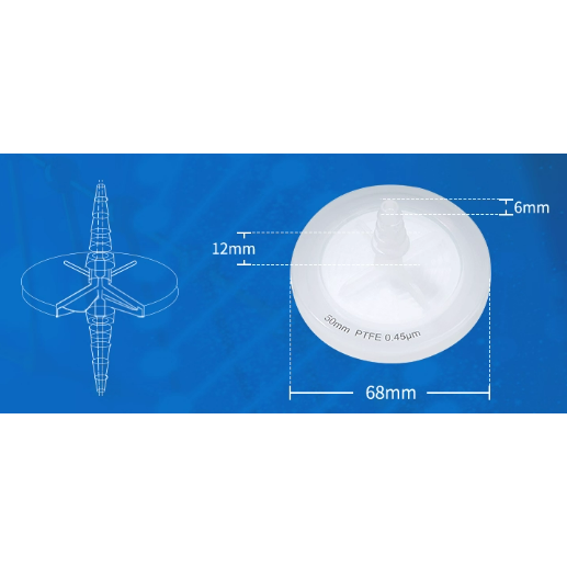 BKMAM / Labshark 空氣濾清器/阻水濾網 PTFE 50mm 130209113 和更多型號 - 商品圖 3