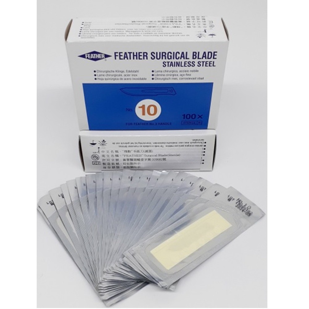 FEATHER 日製多用途手術替刃 刀片與刀柄 #23 和更多型號 - 商品圖 4