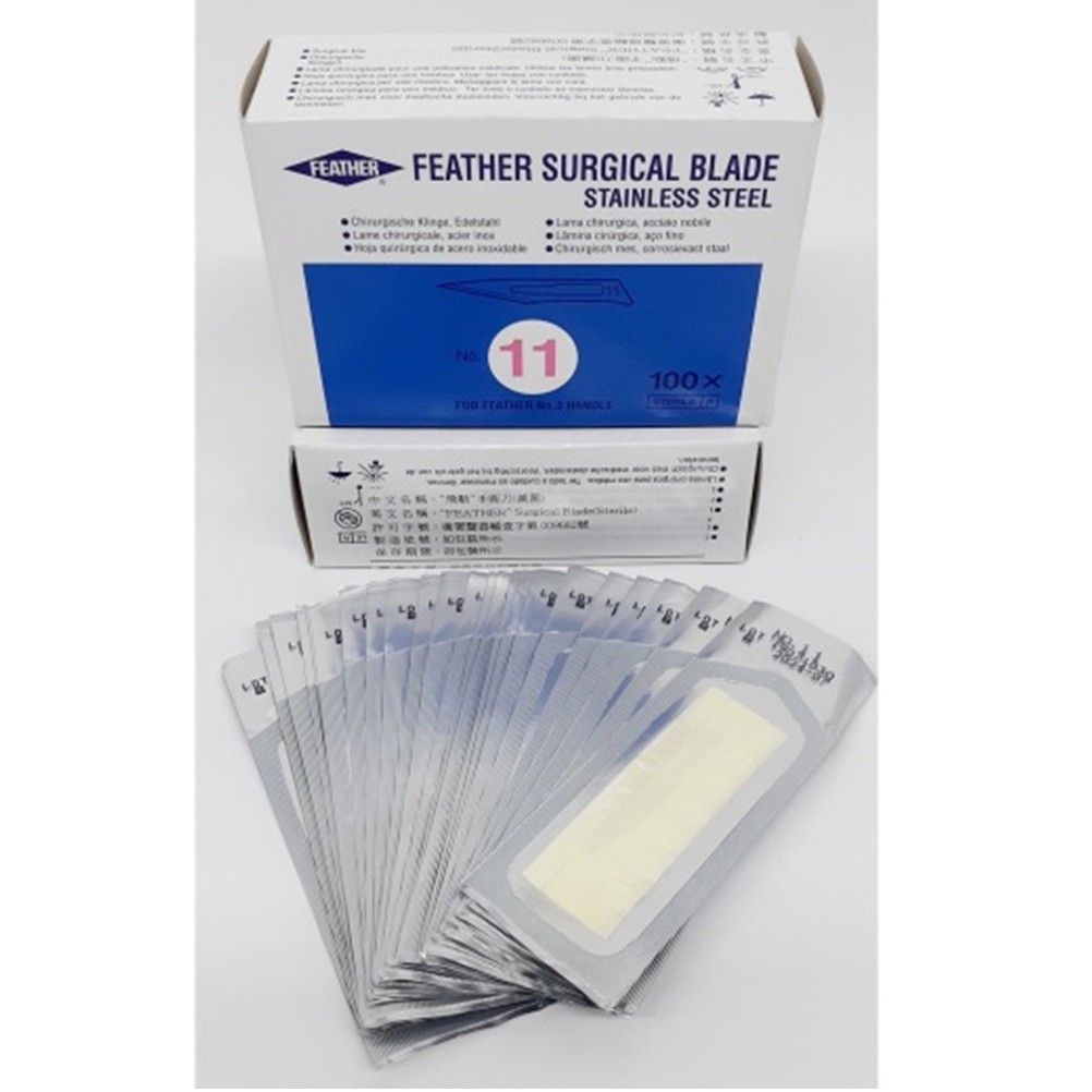 FEATHER 日製多用途手術替刃 刀片與刀柄 #23 和更多型號 - 商品圖 5