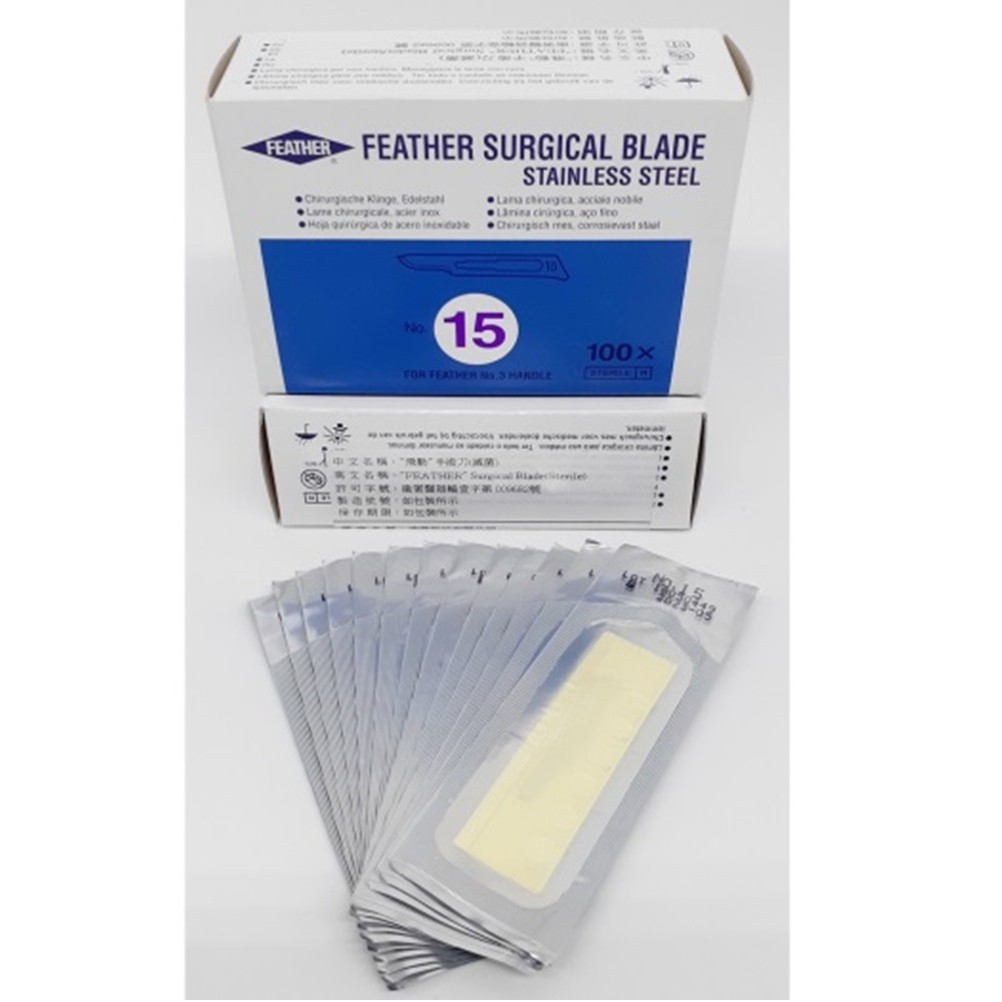 FEATHER 日製多用途手術替刃 刀片與刀柄 #23 和更多型號 - 商品圖 7