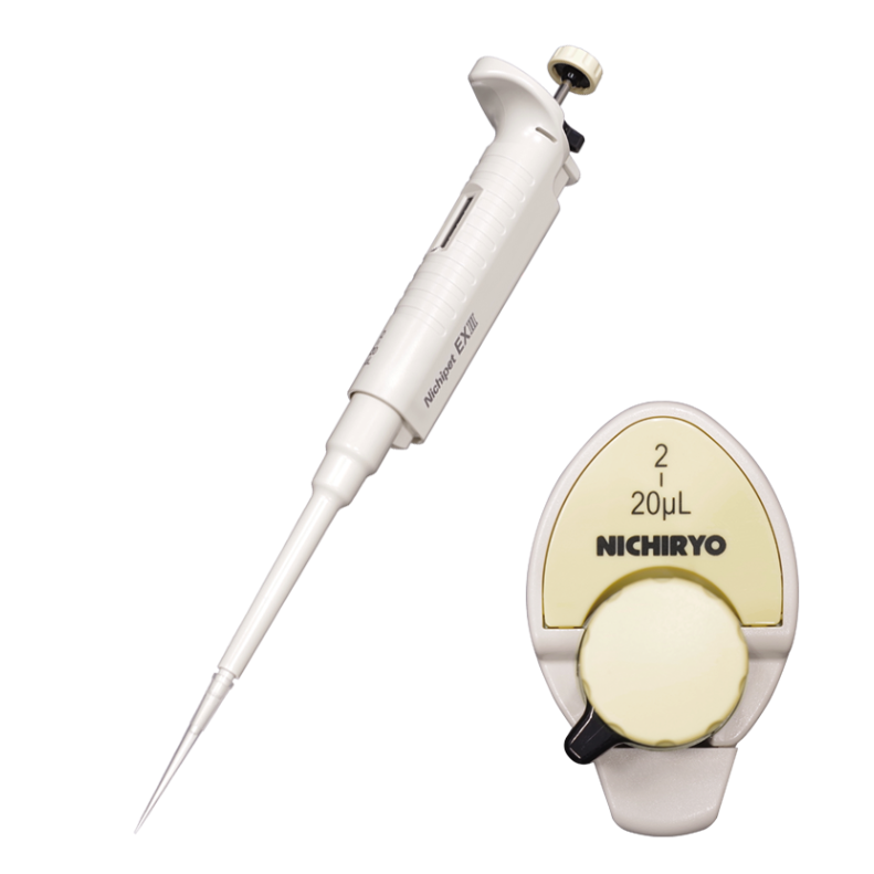 NICHIRYO Nichipet EXIII 專業版可調式分注器 00-NPX3-100 和更多型號 - 商品圖 3