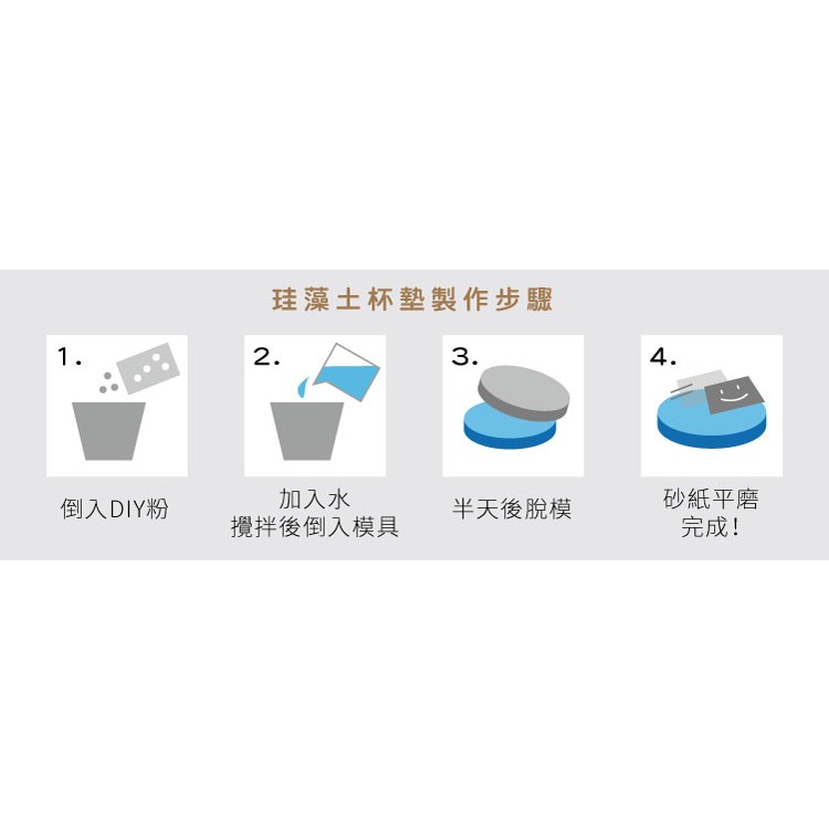 LiFe生活化學®珪藻土杯皂墊手作組 7E0009 和更多型號 - 商品圖 6