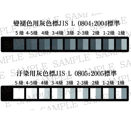 日本規格協會JSA JIS日規汙染用灰色標 JIS L 0805 - 商品圖 3