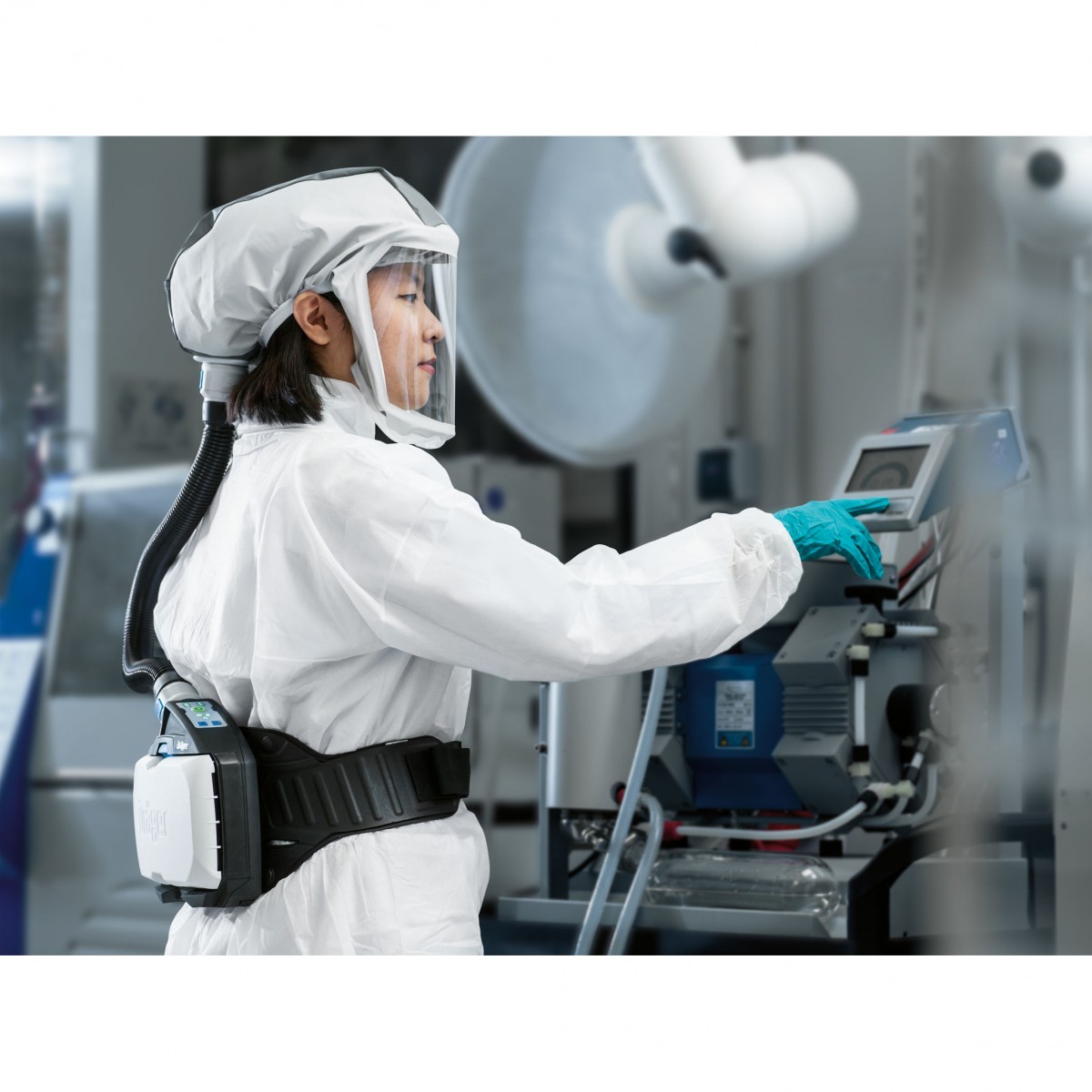 Dräger X-plore 動力濾淨式呼吸防護具Powered Air Purifying Respirator(PAPR) X-plore 8000 - 商品圖 2