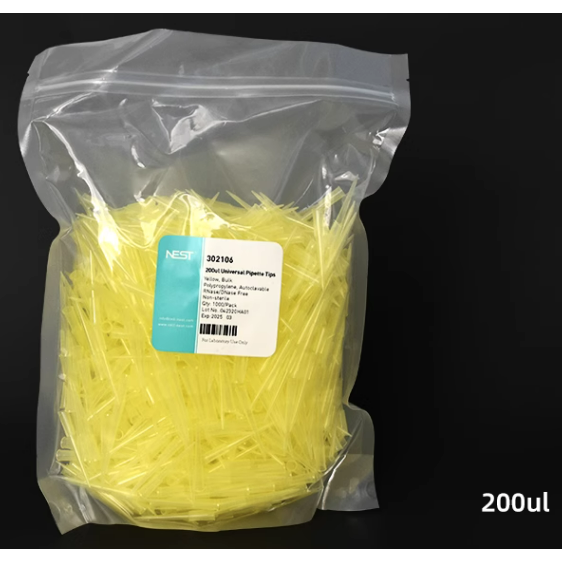 NEST 袋裝滅菌無濾心吸管尖 Tips 303206 和更多型號 - 商品圖 2