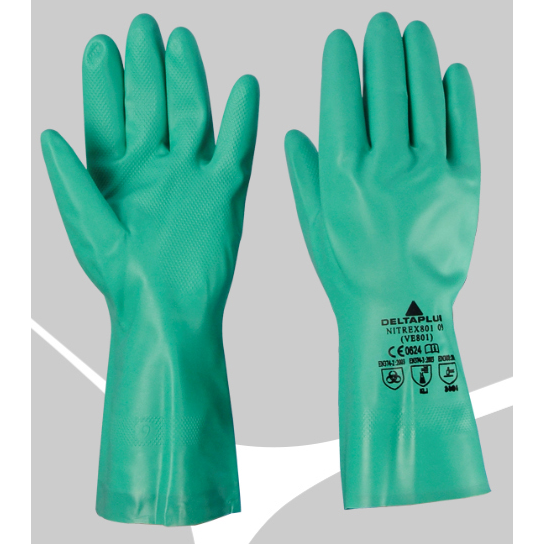 DELTA 防溶劑手套(綠色) DL-201801 和更多型號 - 商品圖 2