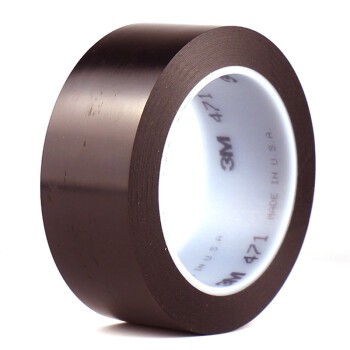 3M 471地板膠帶 咖啡色 Brown Vinyl Lane Marking Tape 471.0 和更多型號 - 商品圖 1