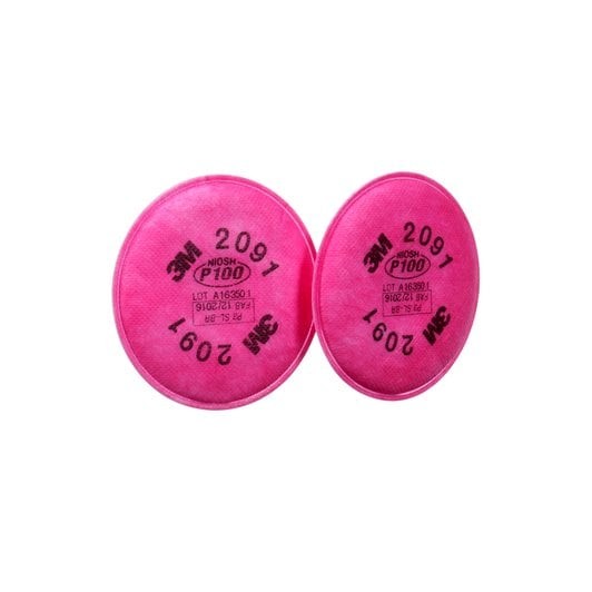 3M P100顆粒物濾棉 2091 2091 - 商品圖 2