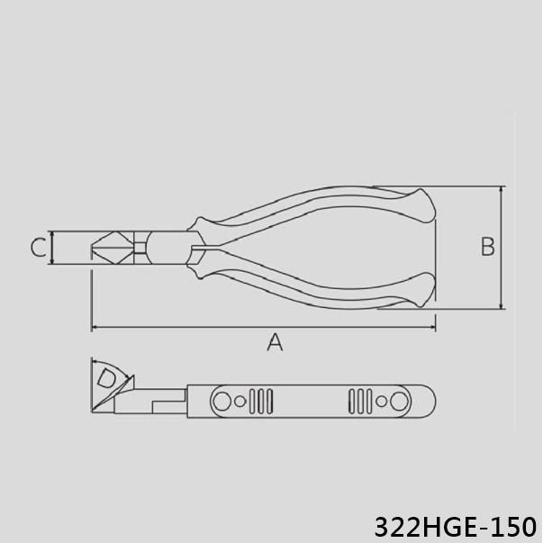 VICTOR HG膠柄鉗子 280HG-150 和更多型號 - 商品圖 4
