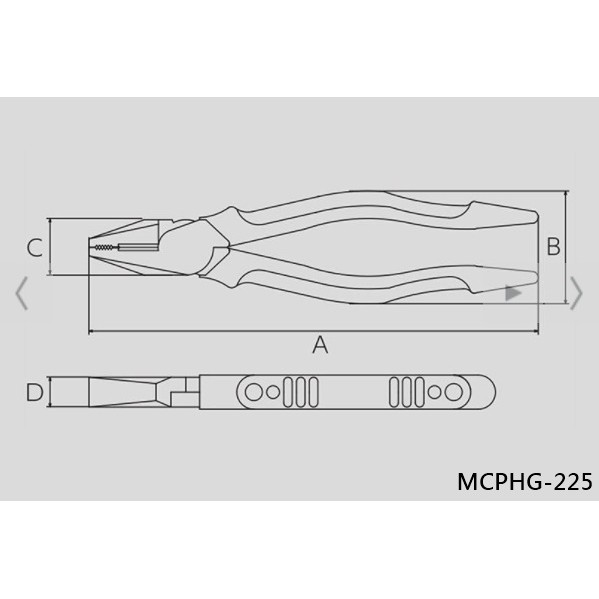 VICTOR HG膠柄鉗子 280HG-150 和更多型號 - 商品圖 8