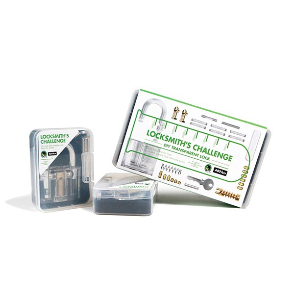 賽先生科學工廠 鎖匠的挑戰-DIY益智透明掛鎖 CNY170048 - 商品圖 3