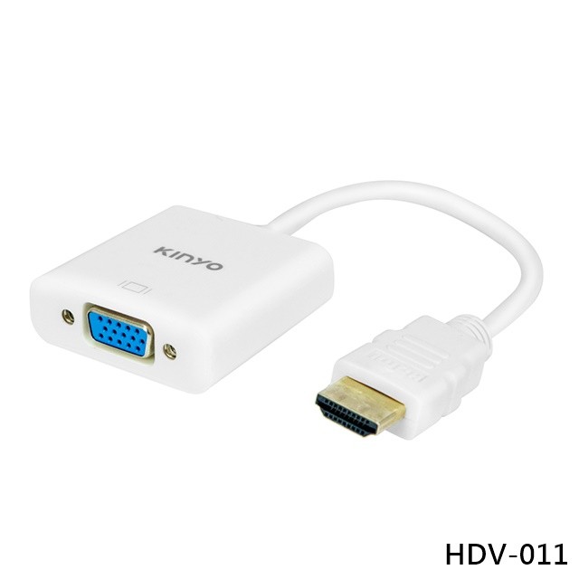 KINYO HDMI轉VGA影像轉接器 HDV-011 和更多型號 - 商品圖 2