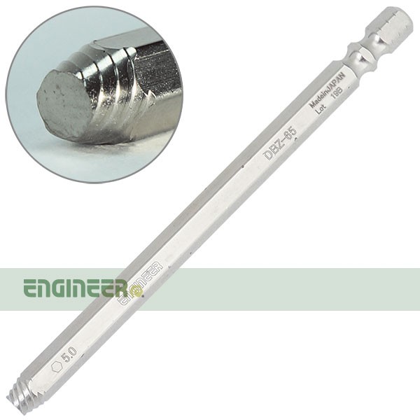 日本工程師ENGINEER 崩牙六角螺絲拆卸起子頭組 DBZ-65 和更多型號 - 商品圖 8