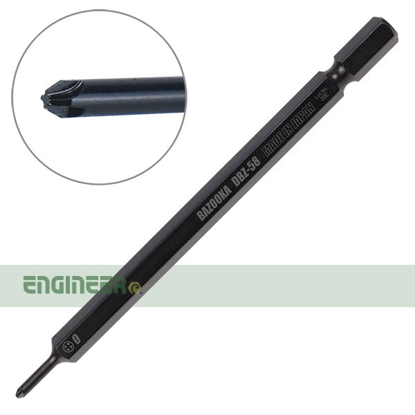 日本工程師ENGINEER 崩牙皿頭螺絲拆卸起子頭 DBZ-57 和更多型號 - 商品圖 4