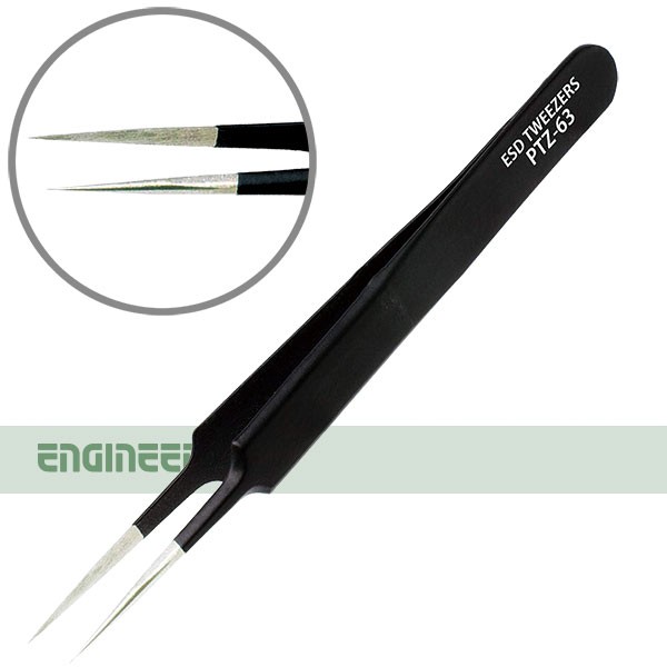 日本工程師ENGINEER 防靜電精密鑷子 PTZ-62 和更多型號 - 商品圖 3